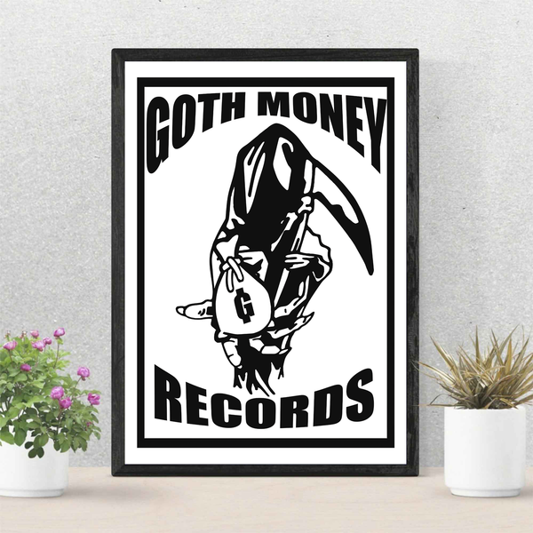 Goth Money Records Premium Matte Vertical Poster-image
