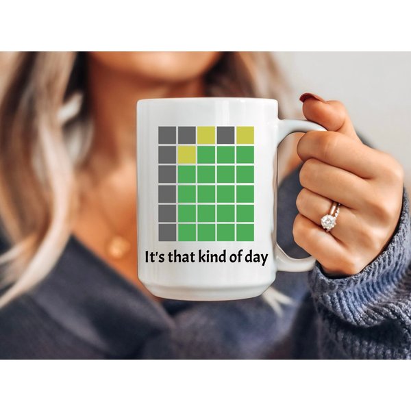 Wordle Mug, Funny Large Coffee Mug, Teacher Gift-image
