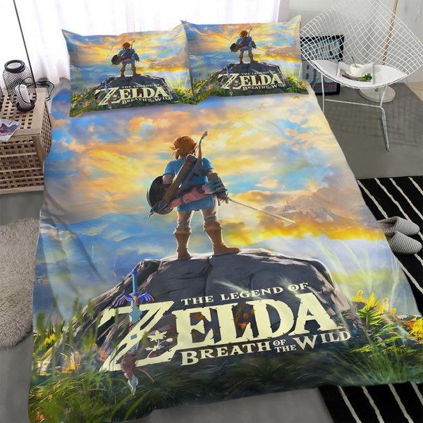 Legend Of Zelda Bedding Set Home Decor-image