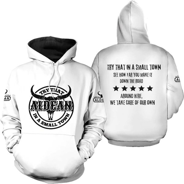 Jason Aldean Try That In A Small Town Unisex Hoodie-image