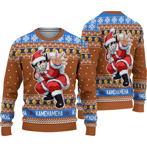 Kamehameha Ugly Christmas Sweater-image