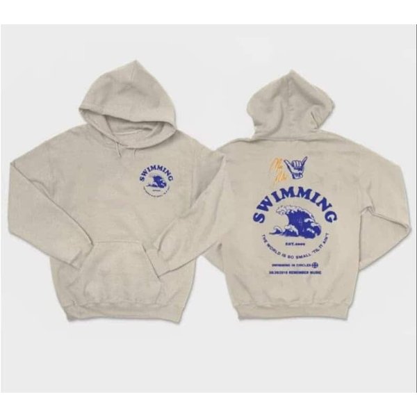 Macmiller Swimming Shirt, Macmiller Merch For Fans, Vintage Style Unisex Hoodie