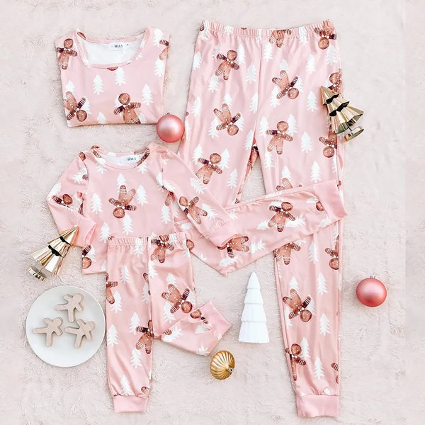 Gingerbread Man Pajamas, Family Pajamas