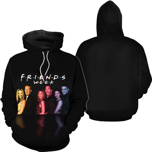 2022 New Friends 3d Printing Hoodies