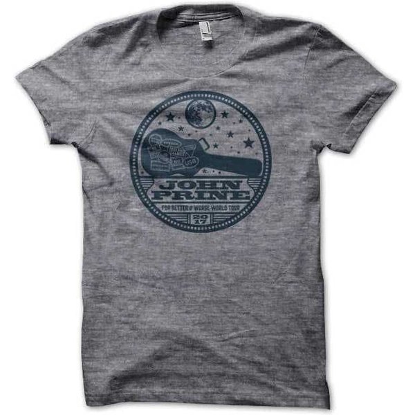 John Prine - 2017 World Tour Shirt - Oh Boy Records-image