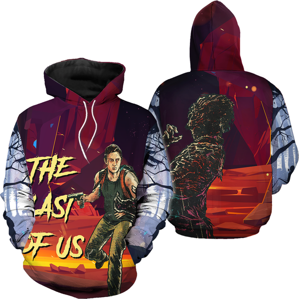 The Last Of Us 2 - Ambush Fan Art Comic Cover Vinatge Hoodie-image