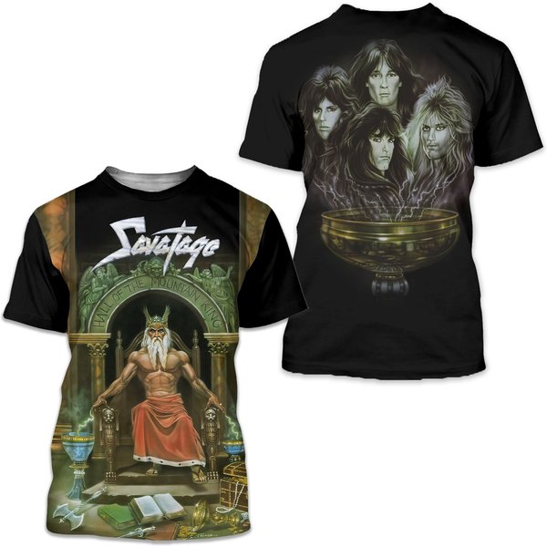 Savatage, The 70S, 80S, And 90S Rock Legend T-Shirt-image