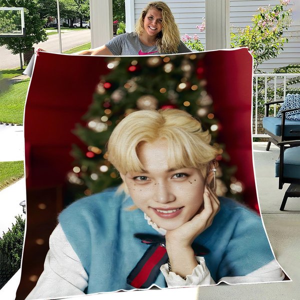 Stray Kids Felix Kpop Blanket-image