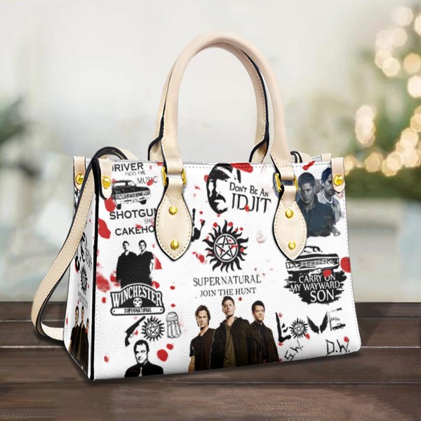 Supernatural Leather Handbag, Supernatural Lover Handbag-image
