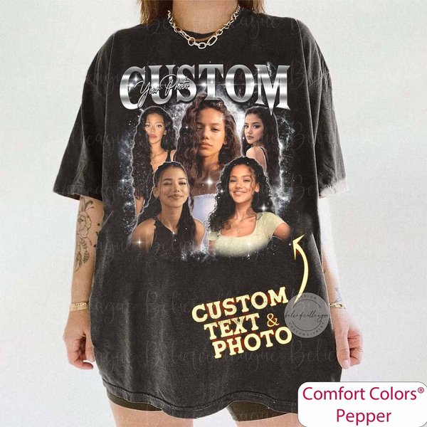 Custom Bootleg Tee: Vintage Graphic 90S T-Shirt-image