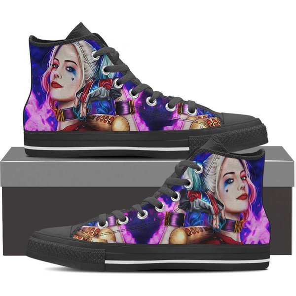 Harley Quinn Sneakers - Stylish Merchandise-image