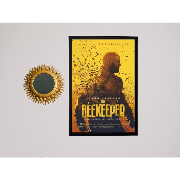 The Beekeeper Movie Poster, The Beekeeper 2024 Poster-image