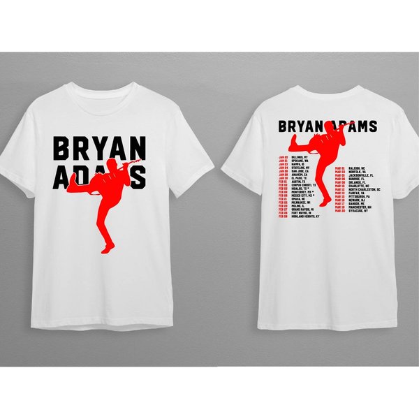 Bryan Adams Tour 2024 Shirt, Bryan Adams 2024 Shirt, So Happy Hurts Tour Shirt-image