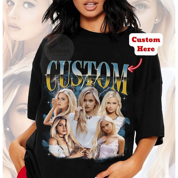 Custom 90S Vintage Bootleg T-Shirt - Retro Style Personalized-image