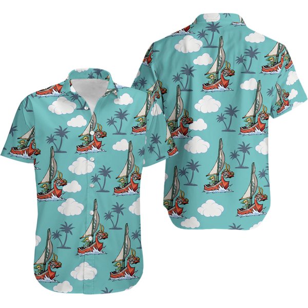 Legend Of Zelda The Wind Waker Hawaiian Shirt-image
