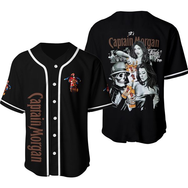 Captain Morgan Baseball Jersey, Captain Morgan Shirt-image