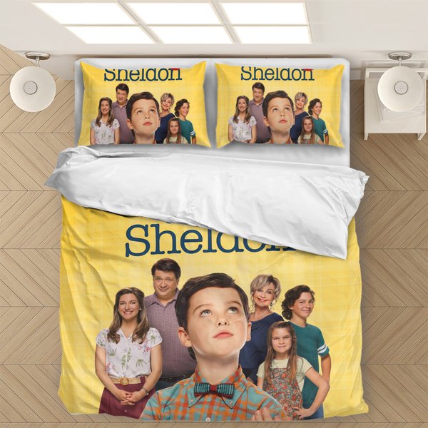 Young Sheldon Bedding Set-image