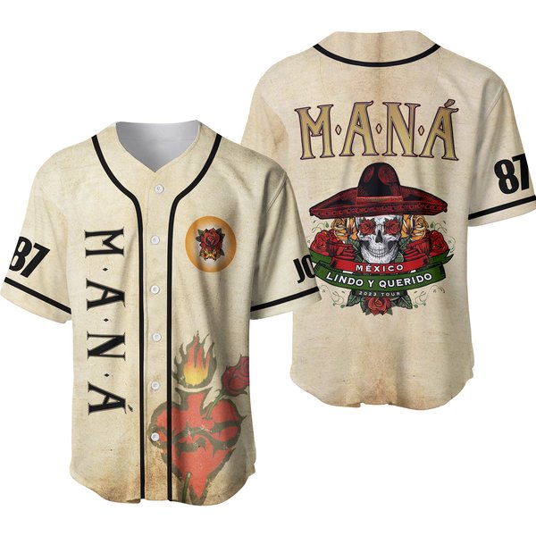 Christmas Personalized Mana Baseball Jersey Shirt-image