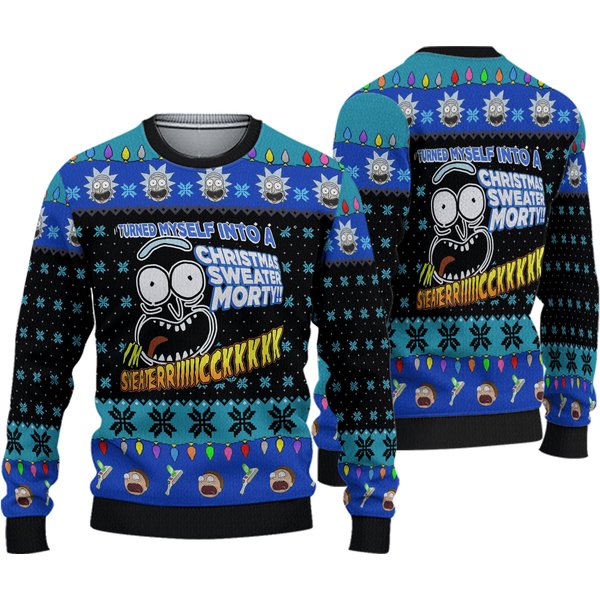 Im Sweater Rick Mortys Ugly Christmas Sweater-image