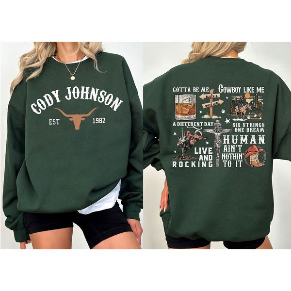 Vintage Cody Johnsonn Png, The Leather Tour 2024 Png, Cody Johnsonn New Album Merch, The Leather Tour Merch, Country Music Png-image