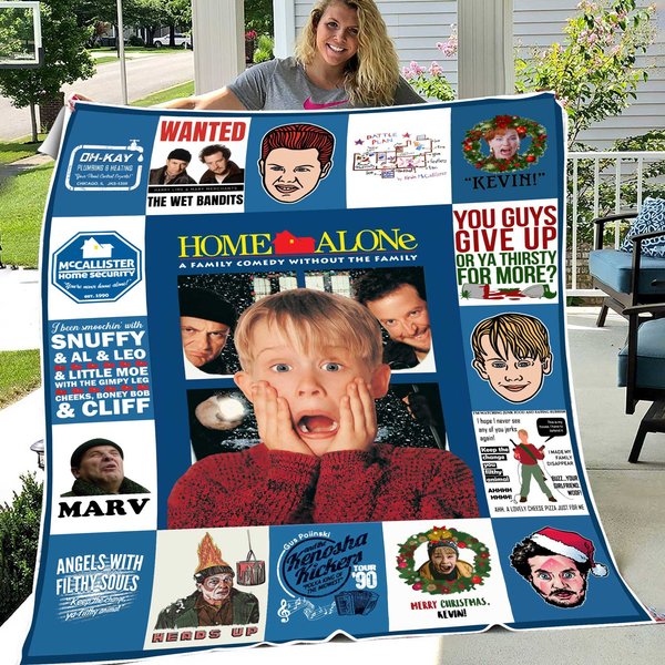 Home Alone Characters Fleece Blanket-image