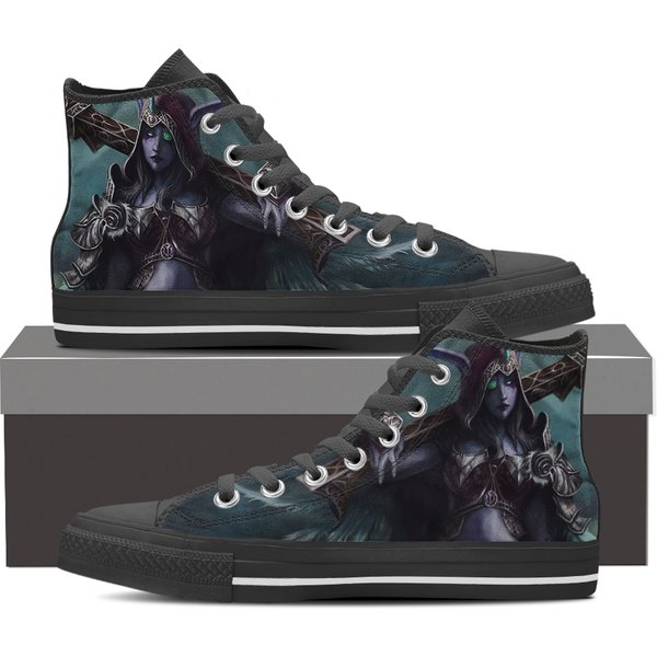 World Of Warcraft Shoes, Sylvanas Windrunner High Top-image