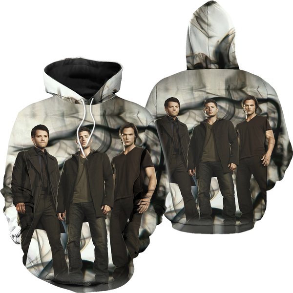 Supernatural 3D Hoodie-image