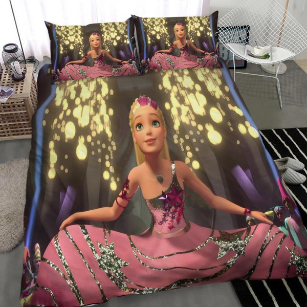 Barbie Printing Bedding Set-image