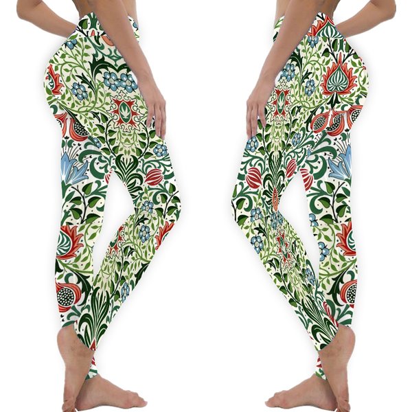 Pomegranate William Morris Leggings-image