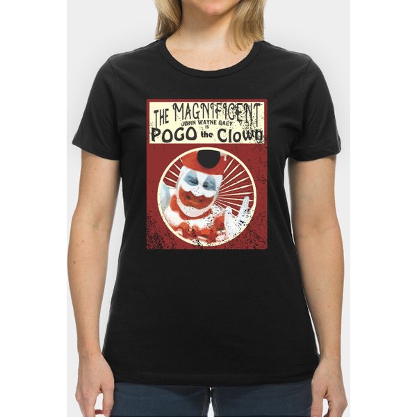 John Wayne Gacy Pogo The Clown - Serial Killer - T-Shirt-image