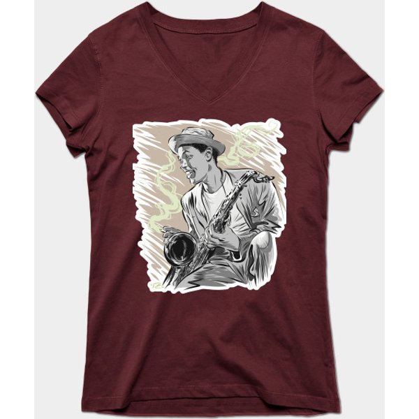 Dexter Gordon - An Illustration By Paul Cemmick - Dexter Gordon - T-Shirt-image