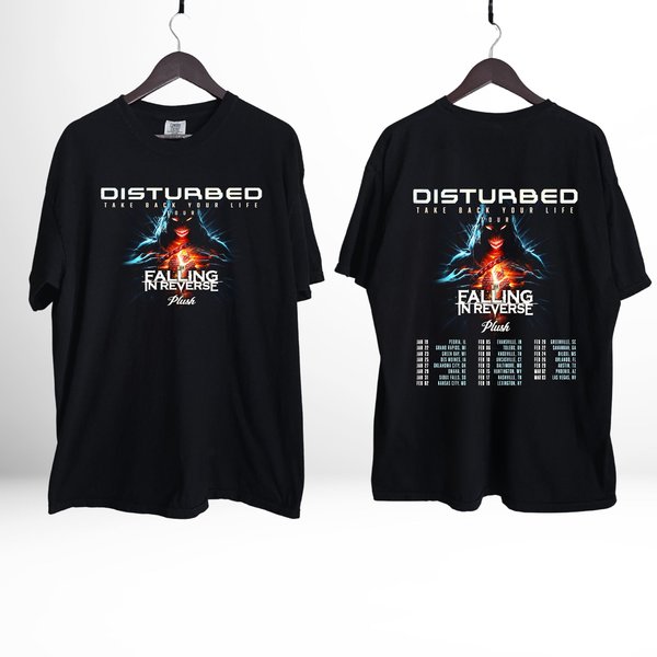 Disturbed Concert Tour Shirt 2024-image