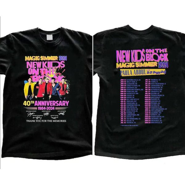 Nk On The Block The Magic Summer Tour 2024 Shirt-image