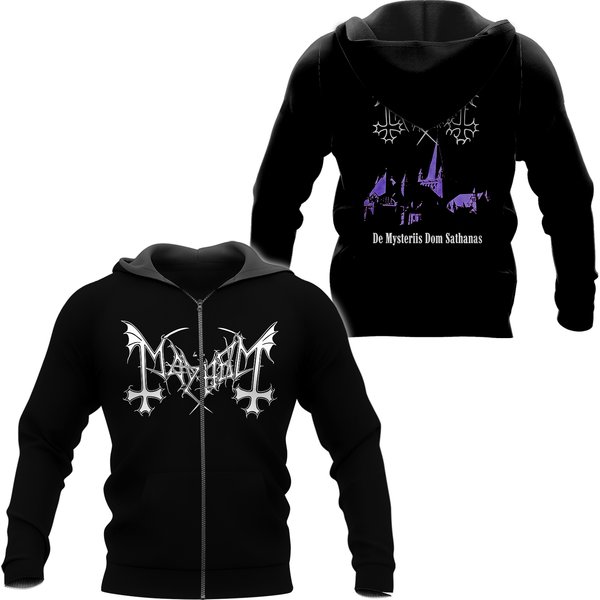 Mayhem Unisex Zipped Hoodie