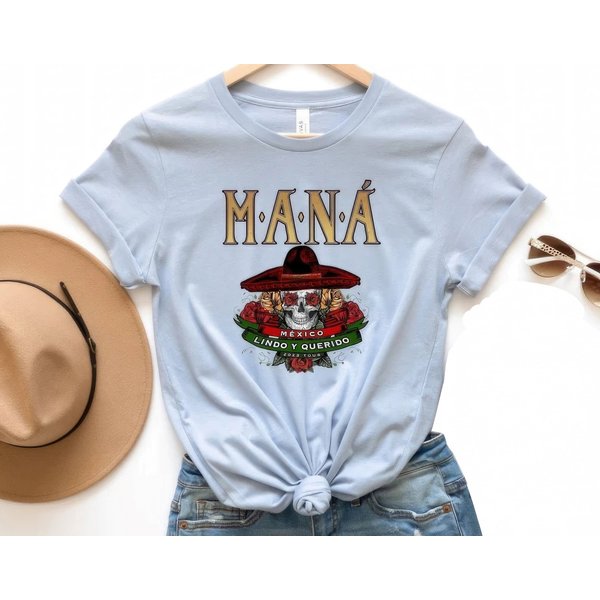 Man Tour 2024 Shirt, Mana Concert World Shirt, Mana Fan Club Shirt, Music Event Clothing-image
