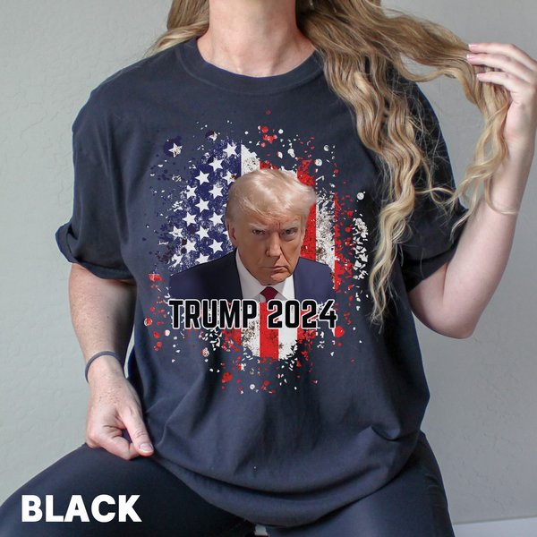 Trump Mugshot Shirt, Mugshot Shirt, Donaldtrump Mug Shot Shirt-image