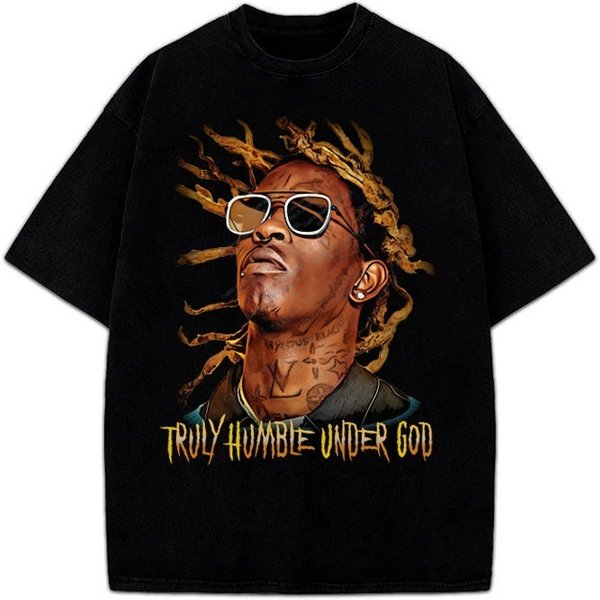Young Thug T-Shirt Jeffery Williams Free Thugger Rap T-Shirt-image