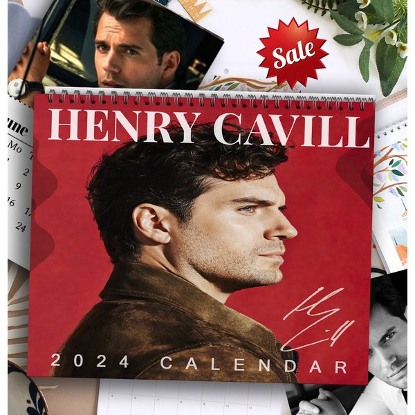 Henry Cavill Wall Calendar 2024, Wall Calendar 2024-image