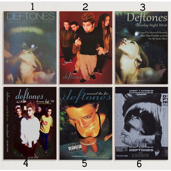 Deftone Saturday Night Wrist Poster-image