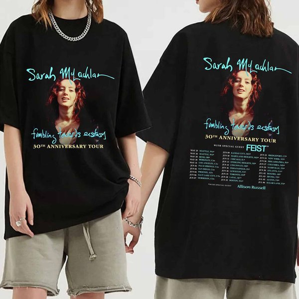 Sarah Mclachlan Fumbling Towards Ecstasy 30Th Anniversary Tour Shirt-image