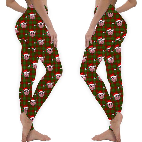 Christmas Pig Leggings