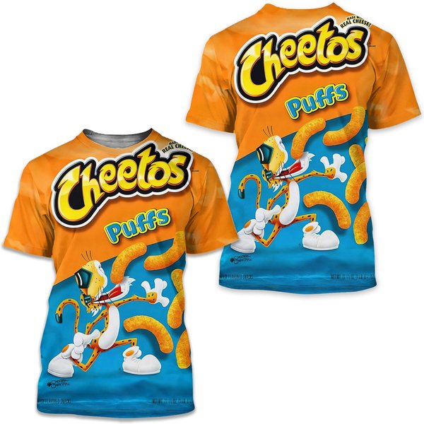 Snack Cheetos Costume 3D Shirt-image