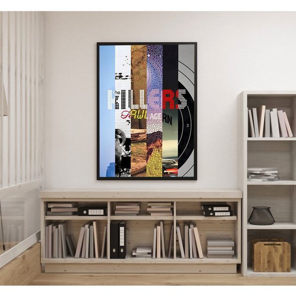The Killers Band Poster, The Killers Tour Poster, Gift For Fans-image
