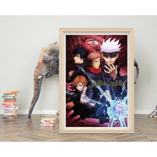 Jujutsu Satoru Anime Movie Poster-image