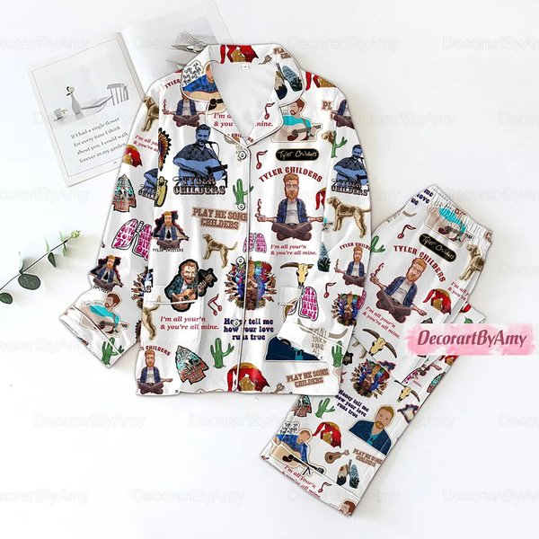 Christmas Tyler Childers Pajamas Set