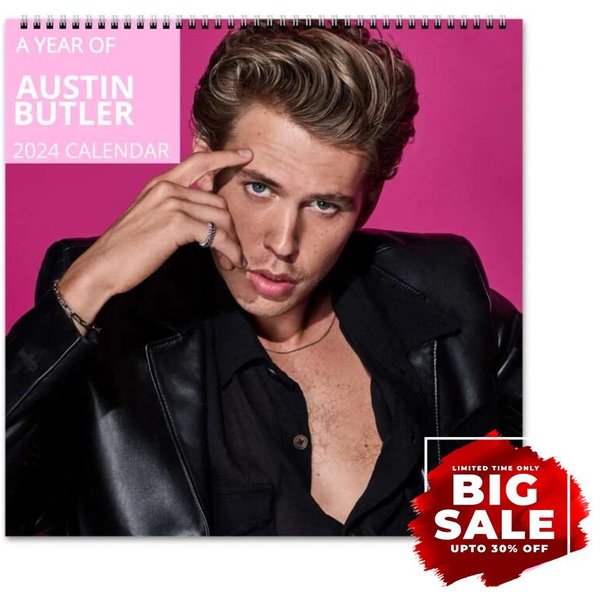 Austin Butler Calendar 2024, Celebrity Calendar-image