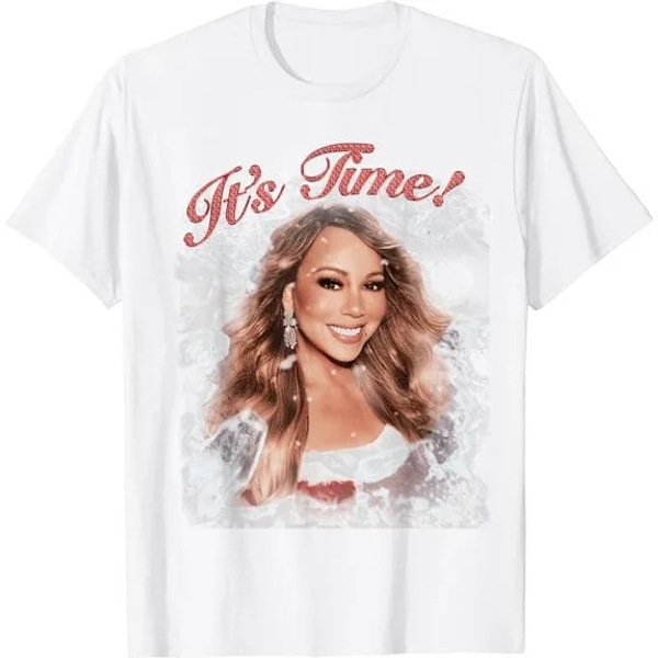 Mariah Carey Christmas T- Shirt-image