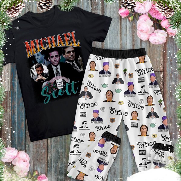 The Office Show Pajamas Set For Family Matching-image