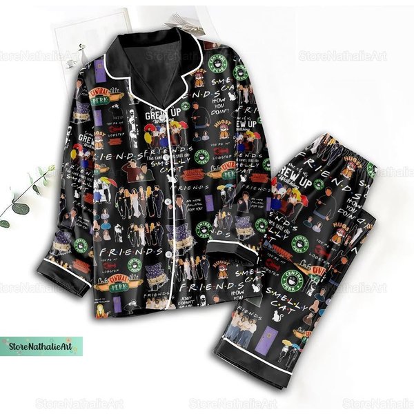 Friends Pajamas Set For Family Matching-image