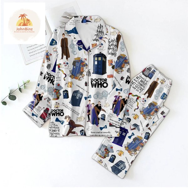 Doctor Who Family Matching Pajama Set-image